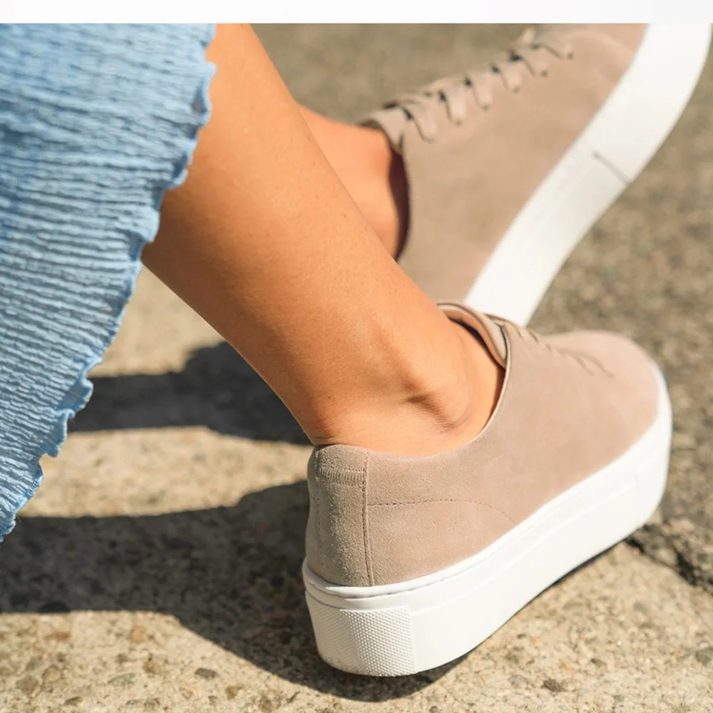 New Republic Malibu Sneaker in Beige Size: 8